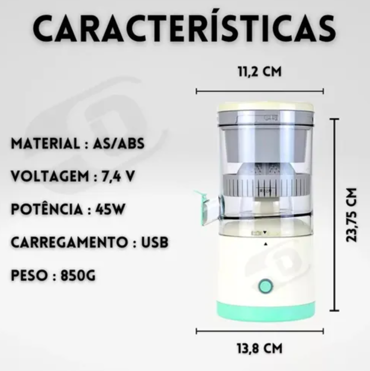 Miniatura 4 de exprimidor de naranja recargable